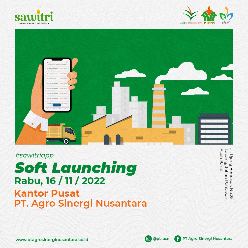 Soft Launching Aplikasi Sawitri